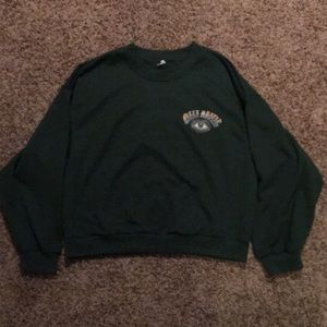 green billabong crew neck